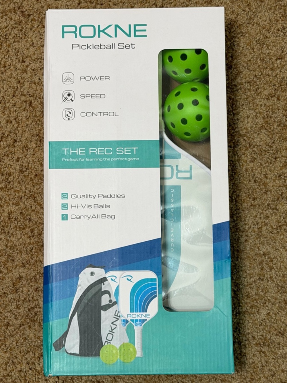 Rokne Pickleball Set